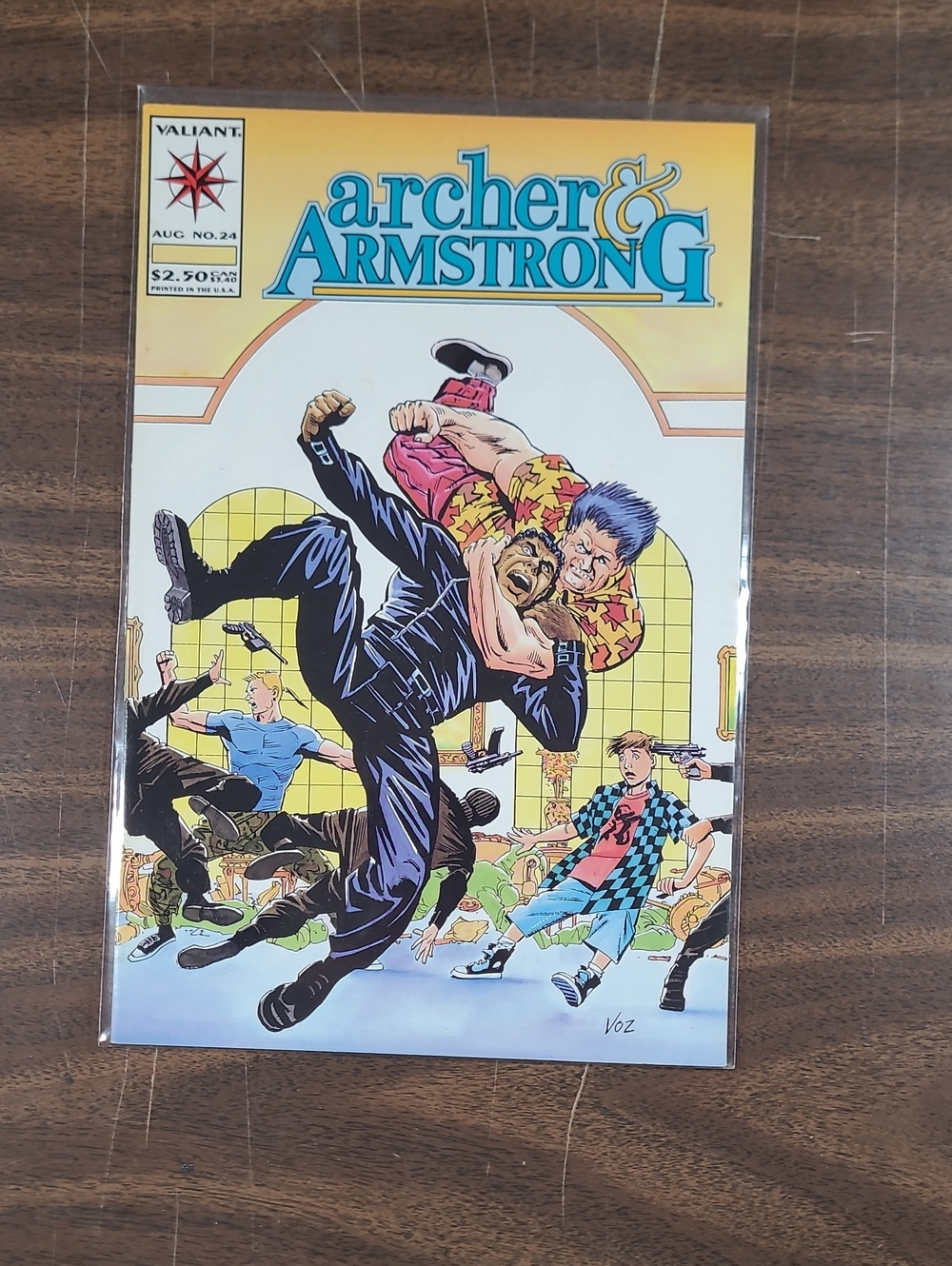 Archer & Armstrong Comic Book - #24 August Baggede